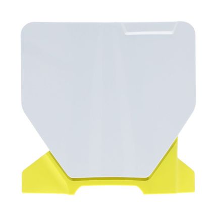 Plaque avant Acerbis  - Blanc / Jaune