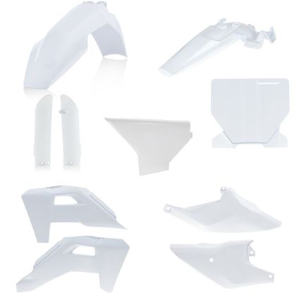 Kit plastiques Acerbis FULL - Blanc