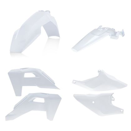 Kit plastiques Acerbis  - Blanc