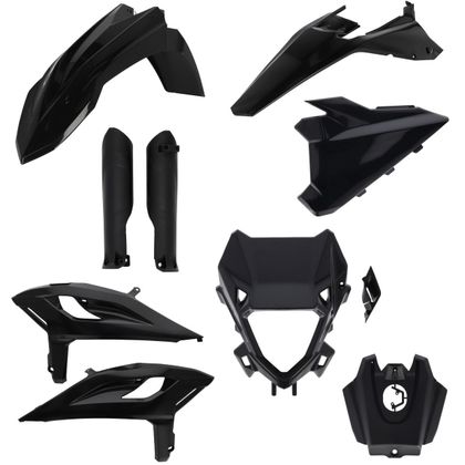 Acerbis FULL Plastik-Set - Schwarz
