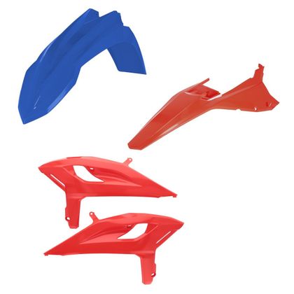 Acerbis Plastics kit - Red / Blue