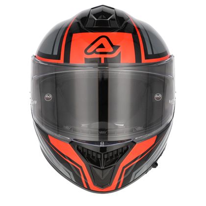 Casque intégral Acerbis TARMAK-X - Gris / Rouge