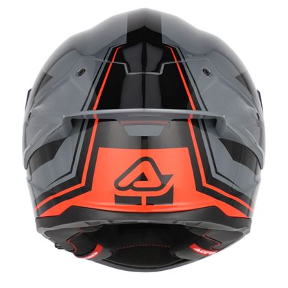 Casque intégral Acerbis TARMAK-X - Gris / Rouge