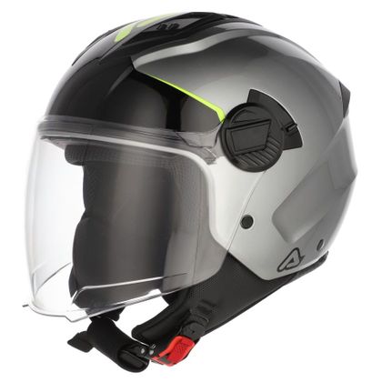 Casque jet Acerbis JET LEVANTE - Gris / Jaune Ref : AE6754 