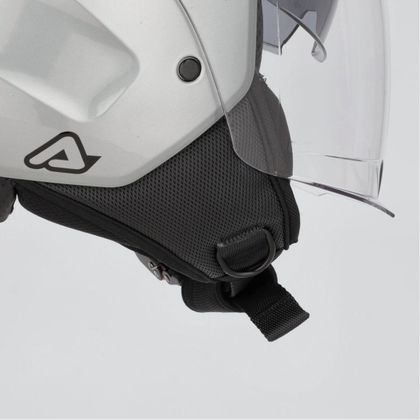 Casque jet Acerbis JET LEVANTE - Gris / Jaune