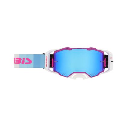 Masque cross Acerbis VULCAN MIRROR 2027 - Violet / Blanc