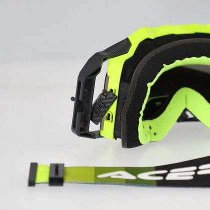 Masque cross Acerbis VULCAN MIRROR 2027 - Jaune / Noir