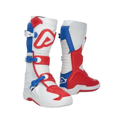Bottes cross Acerbis X-TEAM 2.0 2026 - Rouge / Bleu