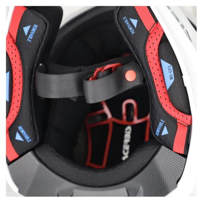 Casque cross Acerbis AIRSTRIKE FIM RACING 2026 - Blanc