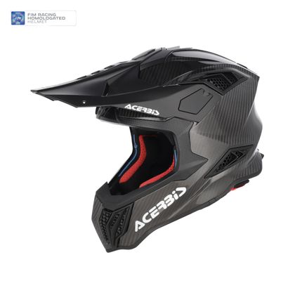 Casque cross Acerbis AIRSTRIKE FIM RACING 2026 - Noir Ref : AE6700 