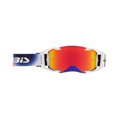 Masque cross Acerbis VORTEX MIRROR 2026 - Bleu / Rouge