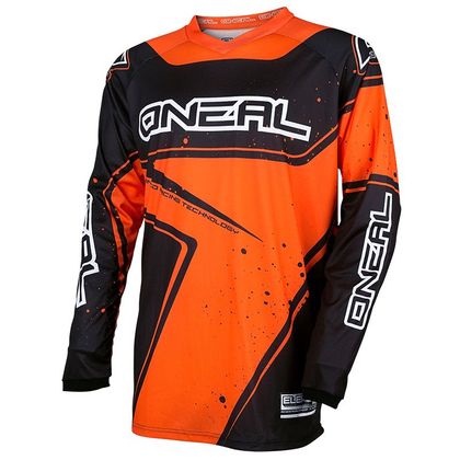Camiseta de motocross O'Neal ELEMENT KID RACEWEAR  NEGRO NARANJA Ref : OL0750 