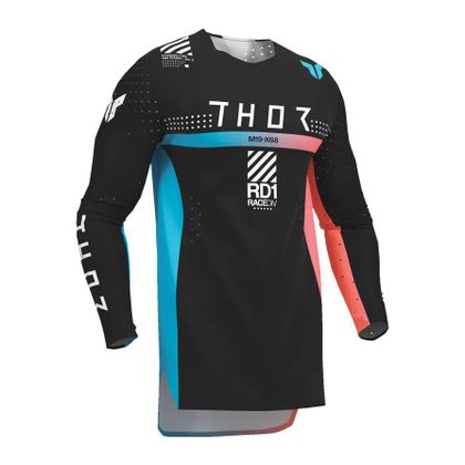Maillot cross Thor SPORT SYNTH - ENFANT - Noir