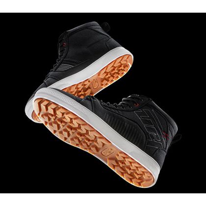 Furygan STOCKTON D3O® Sneakers - Schwarz / Rot