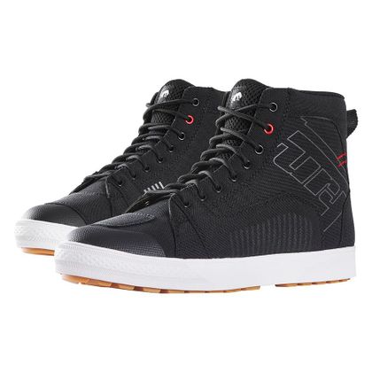 Furygan STOCKTON D3O® Sneakers - Schwarz / Rot Ref : FU1345-C145 