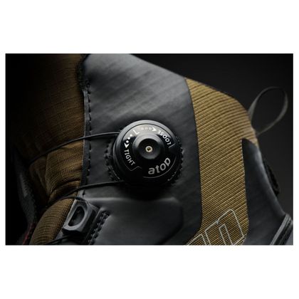 Furygan TONIK D3O® Motorbike sneakers - Green / Black