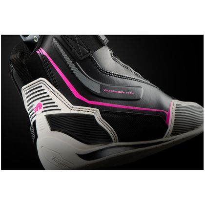 Furygan V5 D3O® WATERPROOF LADY Motorrad-Sneaker - Schwarz / Weiß