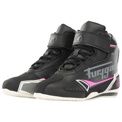 Furygan V5 D3O® WATERPROOF LADY Motorrad-Sneaker - Schwarz / Weiß Ref : FU1508 
