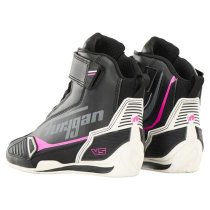 Furygan V5 D3O® WATERPROOF LADY Motorrad-Sneaker - Schwarz / Weiß