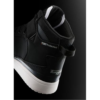 Furygan TARMAC D3O® WATERPROOF Motor sneakers - Zwart / Wit