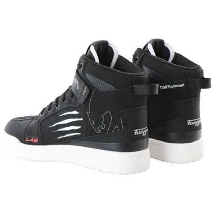Furygan TARMAC D3O® WATERPROOF Motor sneakers - Zwart / Wit