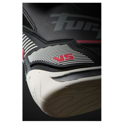 Furygan V5 D3O® Motorrad-Sneaker - Schwarz / Weiß