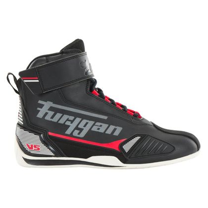 Furygan V5 D3O® Motorrad-Sneaker - Schwarz / Weiß