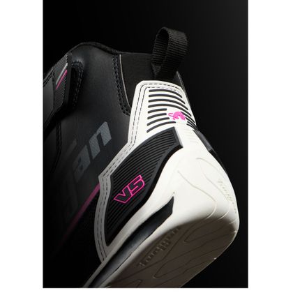 Furygan V5 D3O® LADY Motorrad-Sneaker - Schwarz / Weiß