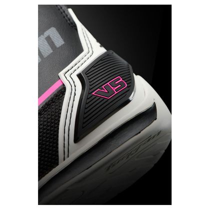 Furygan V5 D3O® LADY Motorrad-Sneaker - Schwarz / Weiß