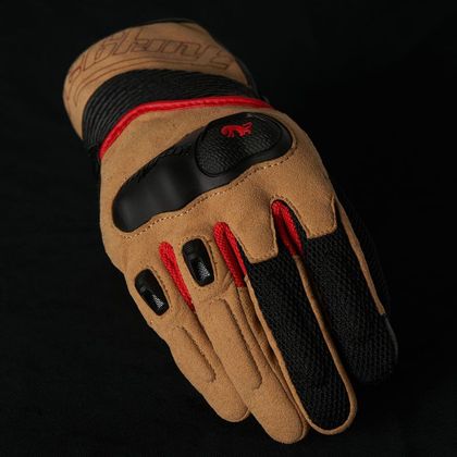 Furygan STOF Handschoenen - Beige / Rood