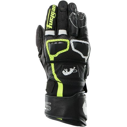 Gants Furygan STYG 15 VENTED - Noir / Blanc Ref : FU1489 