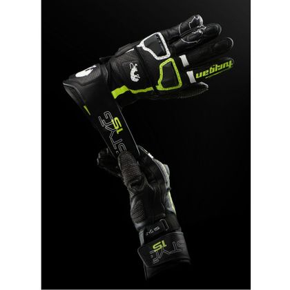 Gants Furygan STYG 15 VENTED - Noir / Blanc