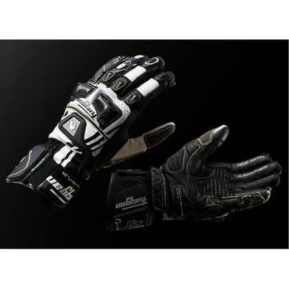Gants Furygan STYG 21 X KEVLAR® - Blanc / Noir