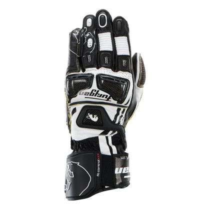 Gants Furygan STYG 21 X KEVLAR® - Blanc / Noir