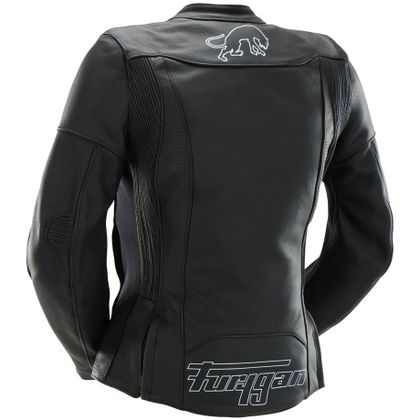 Jachetă Moto Furygan ROMY - Negru / Alb
