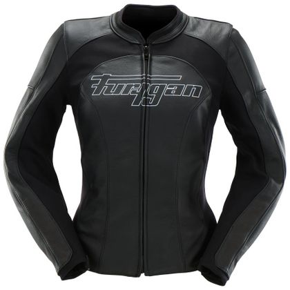 Jachetă Moto Furygan ROMY - Negru / Alb