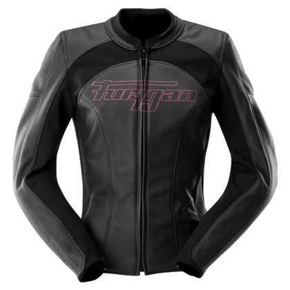 Blouson Moto Furygan ROMY - Noir / Rose