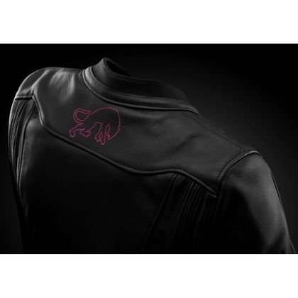 Blouson Moto Furygan ROMY - Noir / Rose