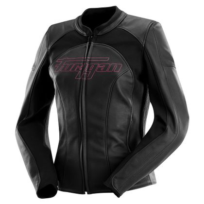 Blouson Moto Furygan ROMY - Noir / Rose Ref : FU1491 