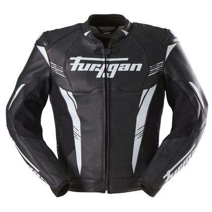 Furygan PRO ONE Jacket - Black / White Ref : FU1260-C143 