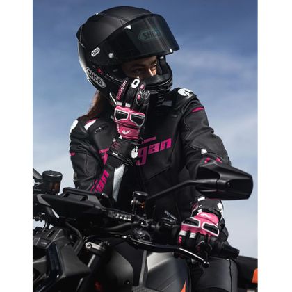 Furygan RAPTOR LADY Motorbike Jacket - Black / Pink