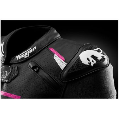 Furygan RAPTOR LADY Motorbike Jacket - Black / Pink
