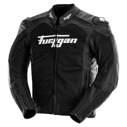 Blouson Moto Furygan SPEED MESH EVO 3 - Noir / Blanc Ref : FU1424 