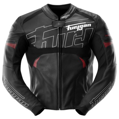 Blouson Moto Furygan HELIX - Noir / Blanc