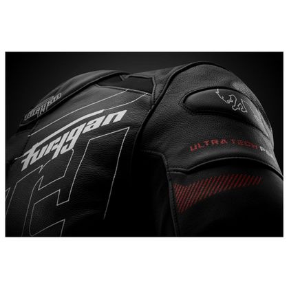 Blouson Moto Furygan HELIX - Noir / Blanc