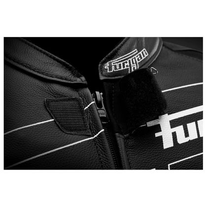 Blouson Moto Furygan HELIX - Noir / Blanc