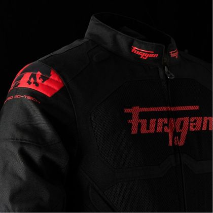 Furygan ATOM VENTED EVO Motorcykeljakke - Sort.