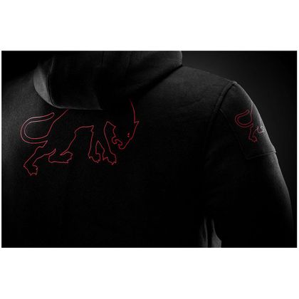 Furygan LIVIO X KEVLAR® Motorbike Jacket - Black / Red