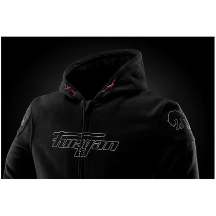 Furygan LIVIO X KEVLAR® Motorcykeljakke - Sort / Hvid