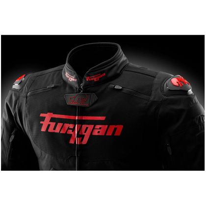 Furygan TX RAPTOR Jacket - Black / Red